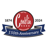 https://www.conklinmetal.com/wp-content/uploads/2024/01/cropped-Conklin-Logo-150th-Anniversary-350px-2-188x192.jpg